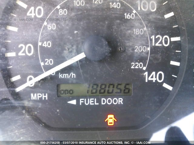 4T1BG22KX1U764099 - 2001 TOYOTA CAMRY CE/LE/XLE თეთრი ფოტო 7