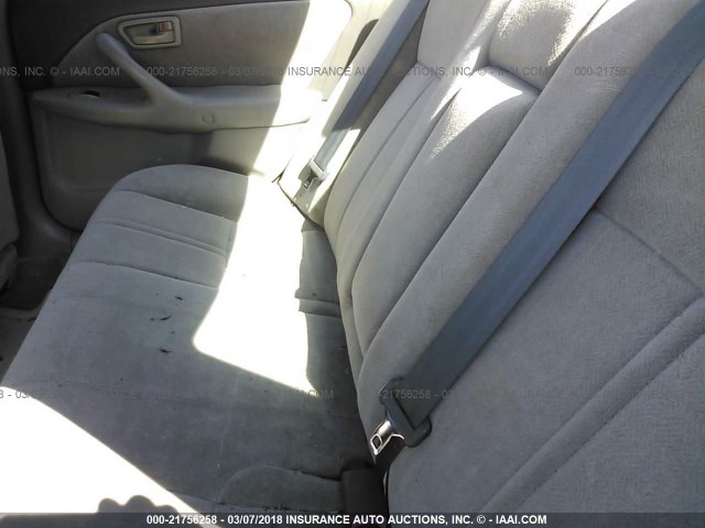4T1BG22KX1U764099 - 2001 TOYOTA CAMRY CE/LE/XLE თეთრი ფოტო 8