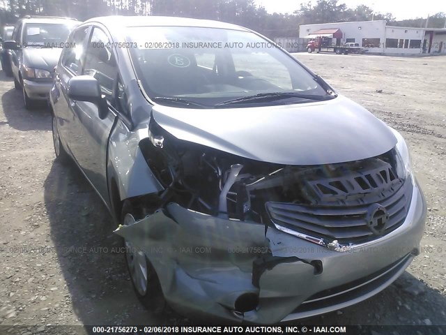 3N1CE2CPXEL397894 - 2014 NISSAN VERSA NOTE S/S PLUS/SV/SL SILVER photo 6