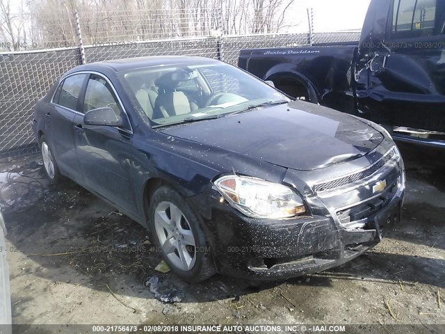 1G1ZB5E06CF353974 - 2012 CHEVROLET MALIBU LS ლურჯი ფოტო 1