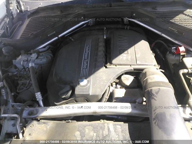 5UXZV4C50CL752788 - 2012 BMW X5 XDRIVE35I Beyaz fotoğraf 10