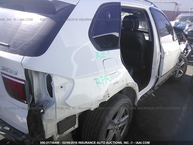 5UXZV4C50CL752788 - 2012 BMW X5 XDRIVE35I Beyaz fotoğraf 6