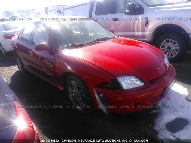 1G1JH52F327415747 - 2002 CHEVROLET CAVALIER LS SPORT RED photo 1