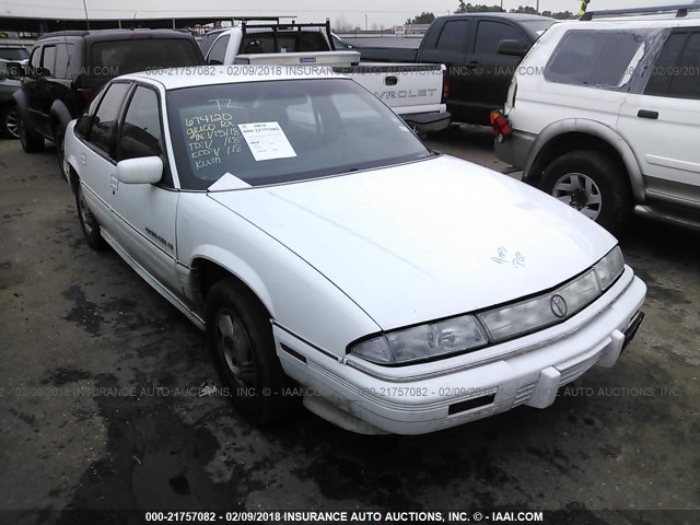 1G2WJ52M0SF236155 - 1995 PONTIAC GRAND PRIX SE WHITE photo 1