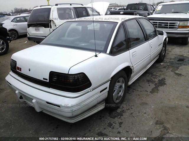 1G2WJ52M0SF236155 - 1995 PONTIAC GRAND PRIX SE WHITE photo 4