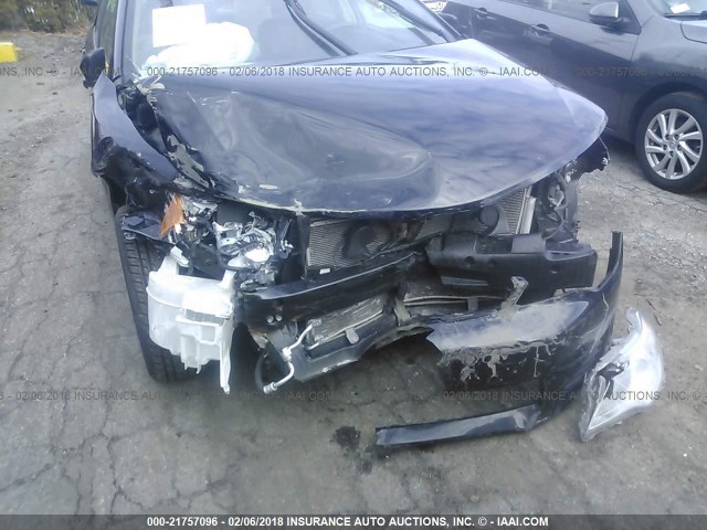 4T4BF1FK9CR225487 - 2012 TOYOTA CAMRY SE/LE/XLE BLACK photo 6