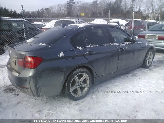 WBA3C3C51DF982716 - 2013 BMW 320 I/XDRIVE GRAY photo 4