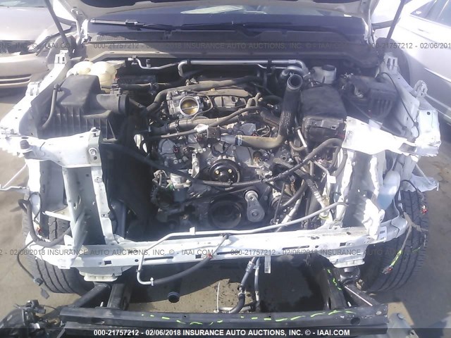 1GCHSCE36G1383903 - 2016 CHEVROLET COLORADO LT WHITE photo 10