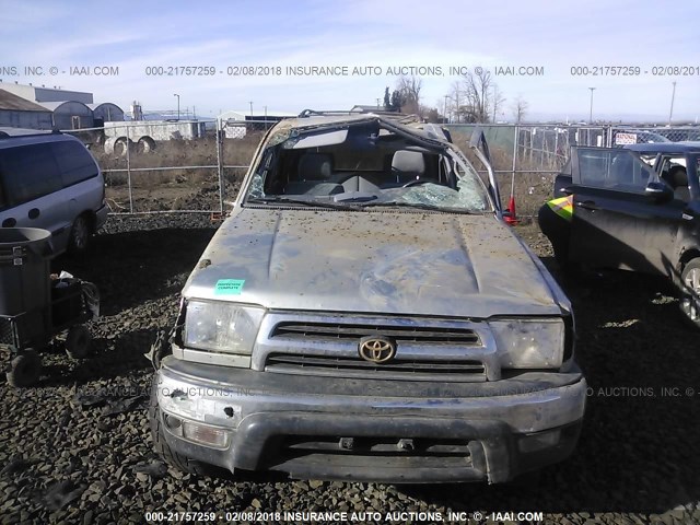 JT3HN86RXX0196908 - 1999 TOYOTA 4RUNNER SR5 SILVER photo 6