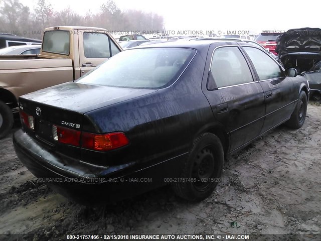 4T1BG22K81U016418 - 2001 TOYOTA CAMRY CE/LE/XLE შავი ფოტო 4