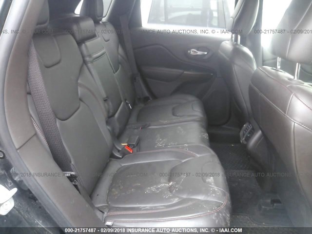 1C4PJMBS9EW145429 - 2014 JEEP CHEROKEE TRAILHAWK 黑色 照片 8