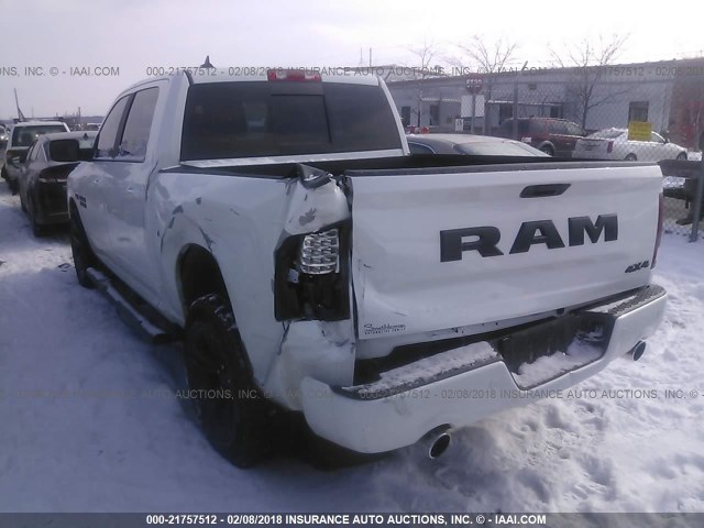 1C6RR7MT0HS626472 - 2017 RAM 1500 SPORT WHITE photo 3