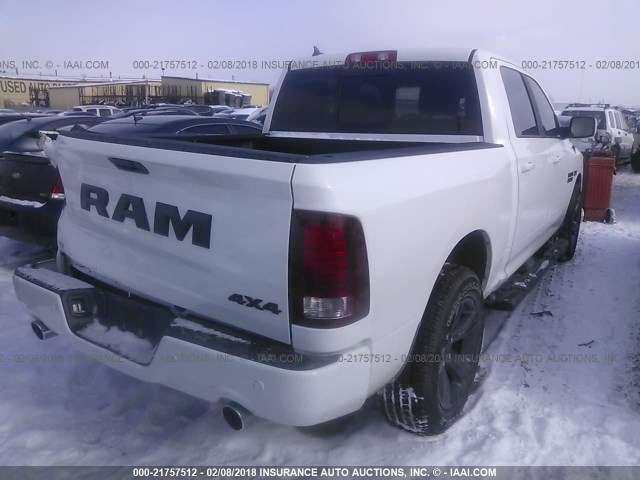 1C6RR7MT0HS626472 - 2017 RAM 1500 SPORT WHITE photo 4