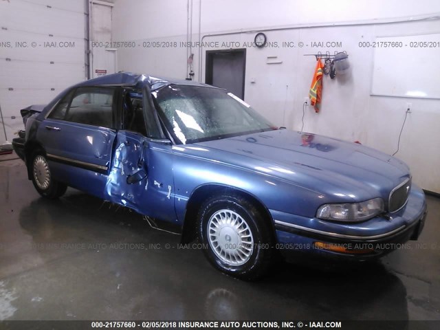 1G4HP52KXXH415893 - 1999 BUICK LESABRE CUSTOM BLUE photo 1