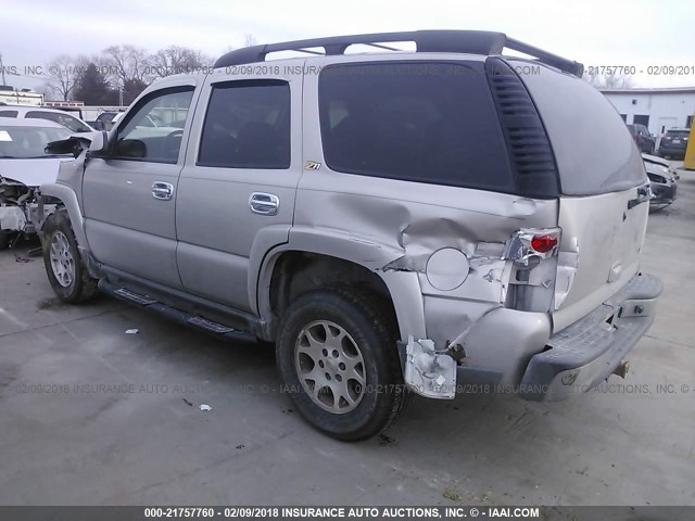 1GNEK13Z94R163044 - 2004 CHEVROLET TAHOE K1500 SILVER photo 3