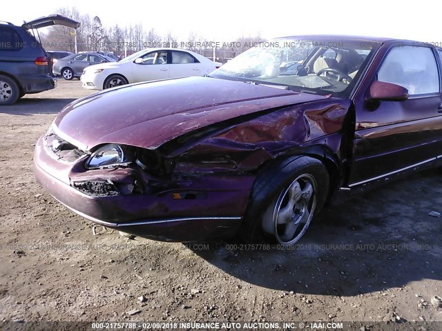 2G1WW12M1W9189246 - 1998 CHEVROLET MONTE CARLO LS 栗色 照片 6