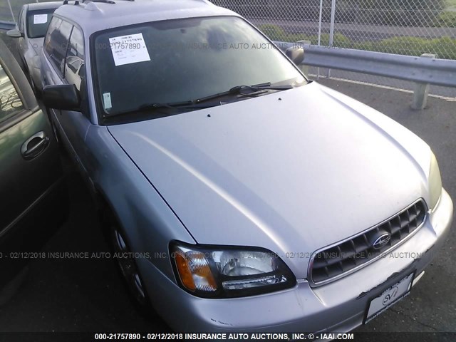 4S3BH675446621086 - 2004 SUBARU LEGACY OUTBACK AWP 银色 照片 1