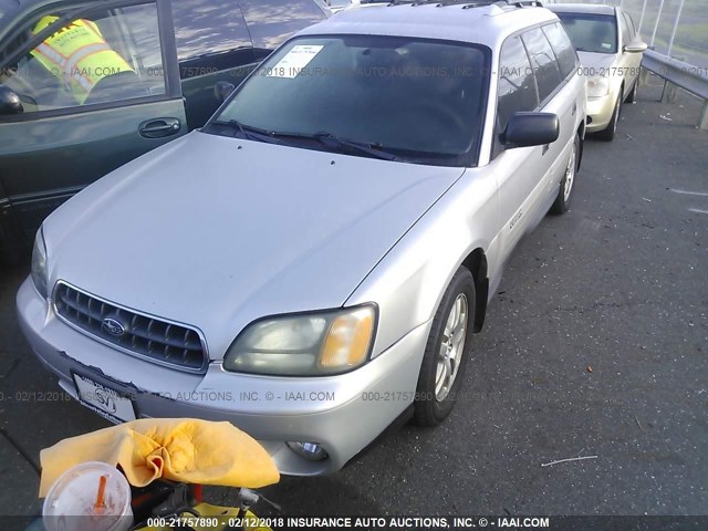 4S3BH675446621086 - 2004 SUBARU LEGACY OUTBACK AWP 银色 照片 2