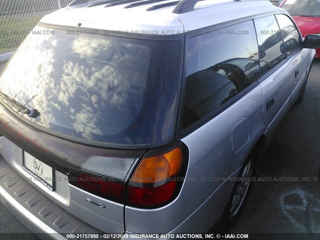 4S3BH675446621086 - 2004 SUBARU LEGACY OUTBACK AWP 银色 照片 4