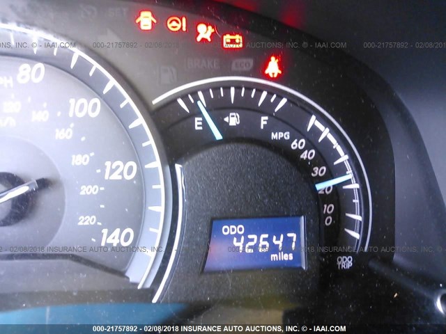 4T4BF1FK2CR205145 - 2012 TOYOTA CAMRY SE/LE/XLE შავი ფოტო 7