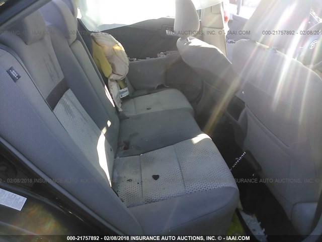4T4BF1FK2CR205145 - 2012 TOYOTA CAMRY SE/LE/XLE შავი ფოტო 8