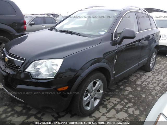 3GNAL2EK8DS620361 - 2013 CHEVROLET CAPTIVA LS 黑色 照片 2