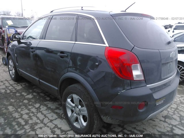 3GNAL2EK8DS620361 - 2013 CHEVROLET CAPTIVA LS 黑色 照片 3