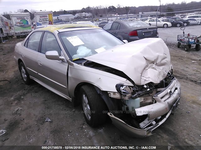 1HGCG16551A008464 - 2001 HONDA ACCORD EX GOLD photo 1