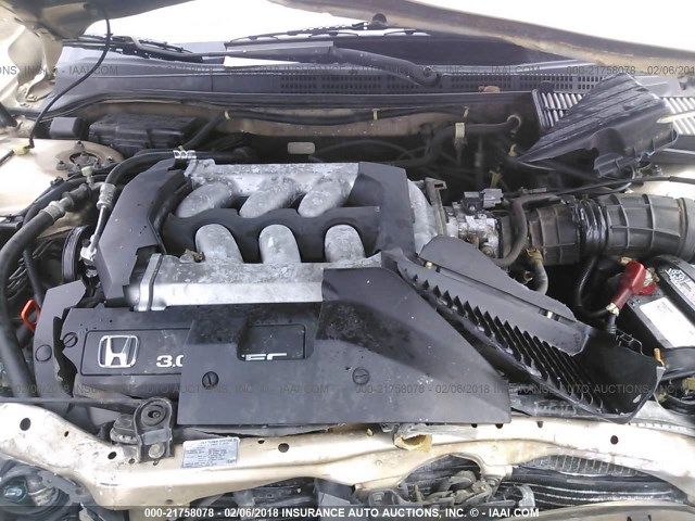 1HGCG16551A008464 - 2001 HONDA ACCORD EX GOLD photo 10