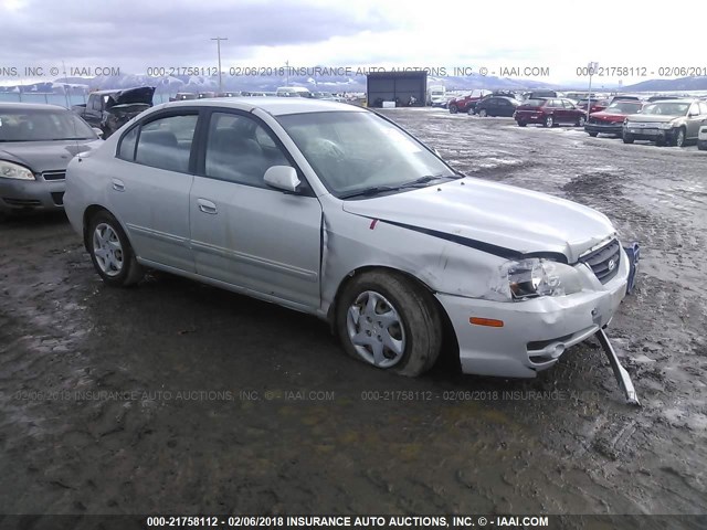 KMHDN46D36U270390 - 2006 HYUNDAI ELANTRA GLS/GT/LIMITED SILVER photo 1