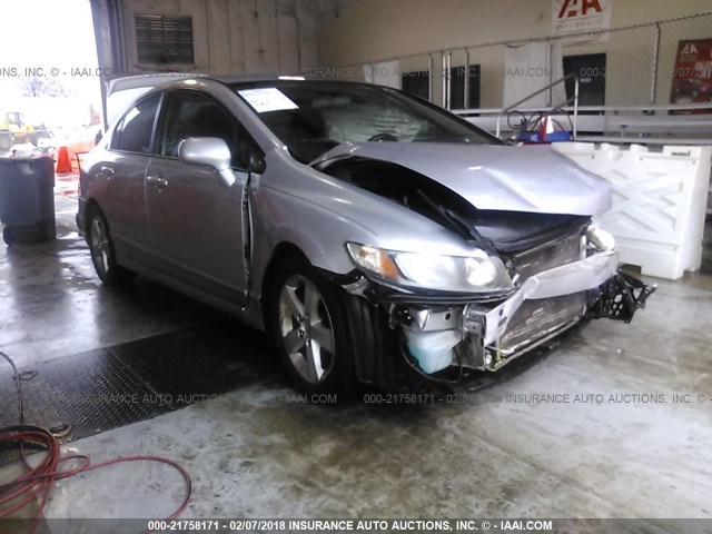 19XFA1F68BE034240 - 2011 HONDA CIVIC LX-S Gümüş foto 1