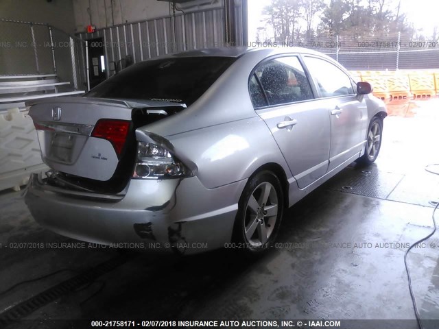 19XFA1F68BE034240 - 2011 HONDA CIVIC LX-S Gümüş foto 4