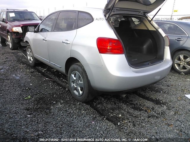 JN8AS5MT9BW569496 - 2011 NISSAN ROGUE S/SV/KROM GRAY photo 3