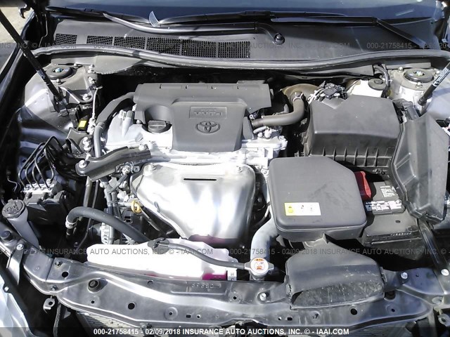 4T1BF1FK4HU799285 - 2017 TOYOTA CAMRY LE/XLE/SE/XSE GRAY photo 10