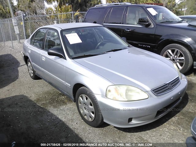 2HGEJ661XYH503047 - 2000 HONDA CIVIC SE SILVER photo 1