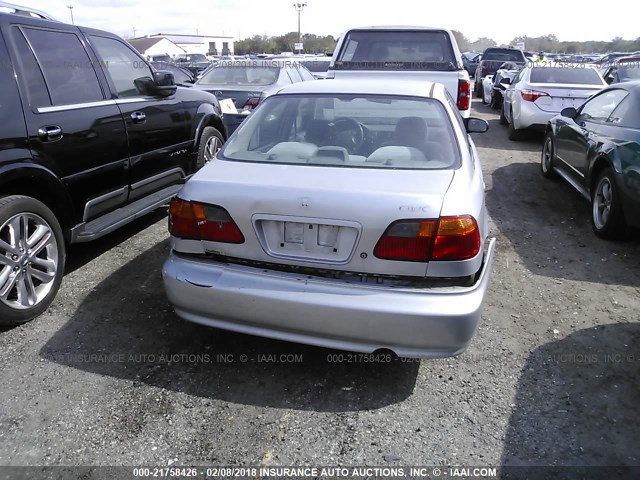 2HGEJ661XYH503047 - 2000 HONDA CIVIC SE SILVER photo 6