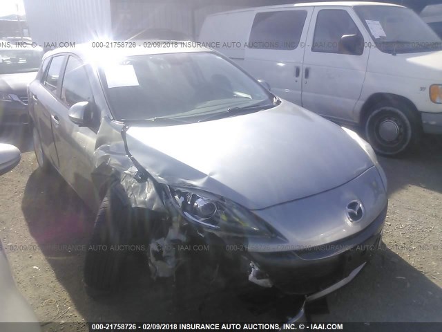 JM1BL1H64A1318326 - 2010 MAZDA 3 S SILVER photo 1