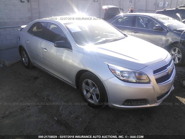 1G11B5SA9DF230245 - 2013 CHEVROLET MALIBU LS SILVER photo 1