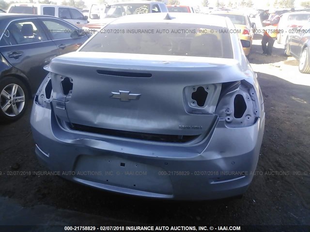 1G11B5SA9DF230245 - 2013 CHEVROLET MALIBU LS SILVER photo 6