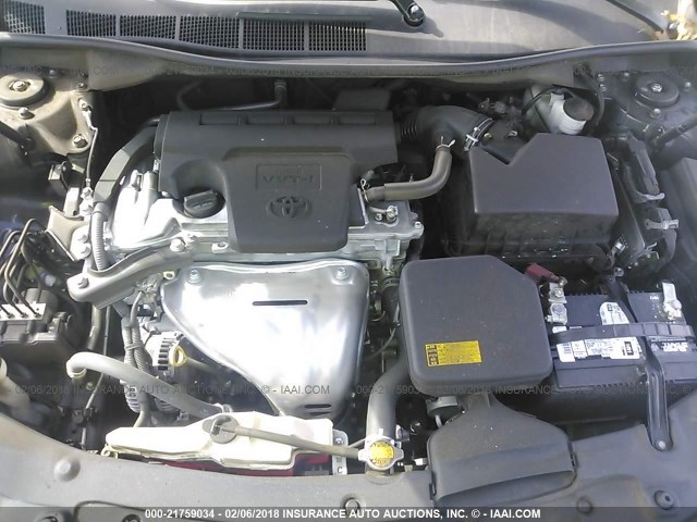 4T1BF1FK7DU726079 - 2013 TOYOTA CAMRY L/SE/LE/XLE 蓝色 照片 10