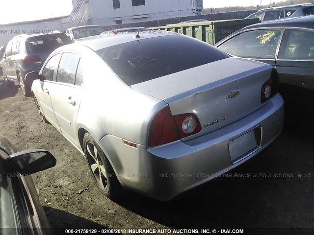 1G1ZC5E15BF136971 - 2011 CHEVROLET MALIBU 1LT SILVER photo 3