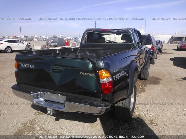 5TESN92N21Z859891 - 2001 TOYOTA TACOMA XTRACAB PRERUNNER მწვანე ფოტო 6