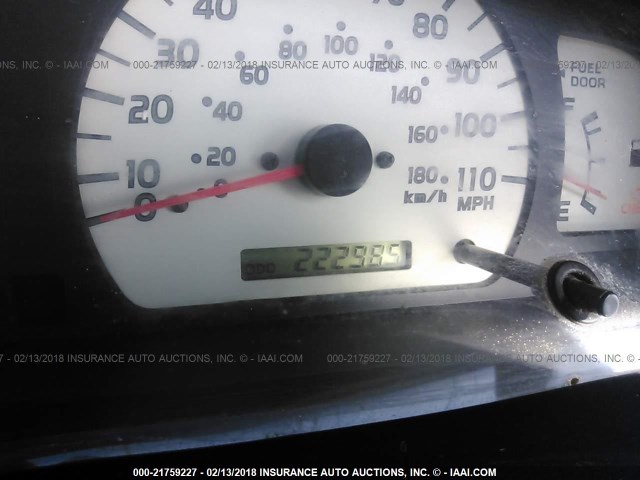 5TESN92N21Z859891 - 2001 TOYOTA TACOMA XTRACAB PRERUNNER მწვანე ფოტო 7