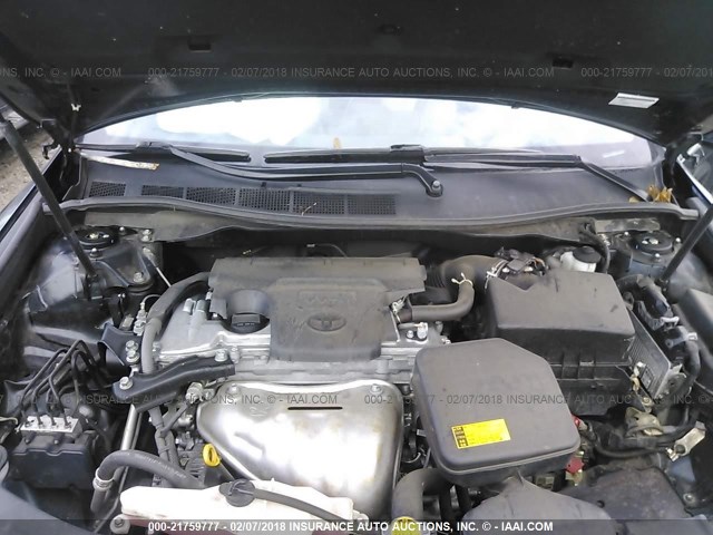 4T1BF1FK1CU144980 - 2012 TOYOTA CAMRY SE/LE/XLE 黑色 照片 10