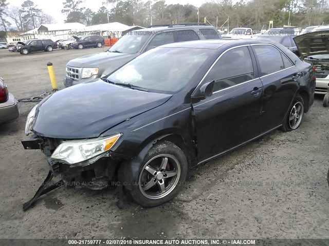 4T1BF1FK1CU144980 - 2012 TOYOTA CAMRY SE/LE/XLE 黑色 照片 2