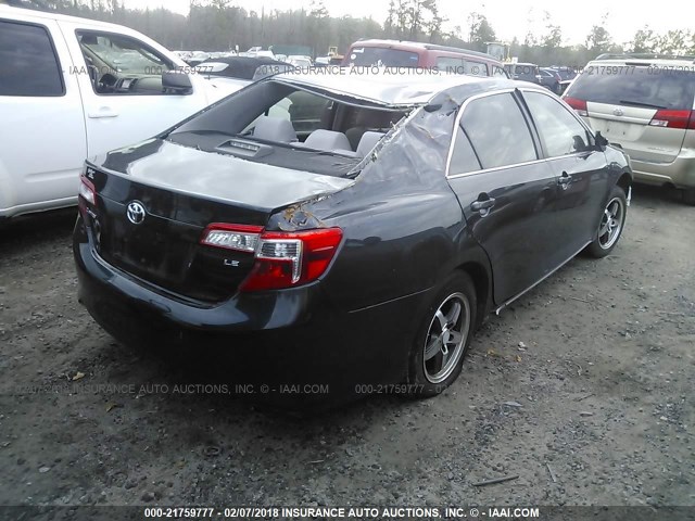 4T1BF1FK1CU144980 - 2012 TOYOTA CAMRY SE/LE/XLE 黑色 照片 4