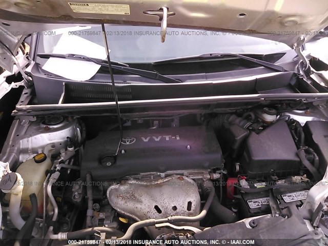 JTLZE4FE3A1117980 - 2010 TOYOTA SCION XB ვერცხლისფერი ფოტო 10