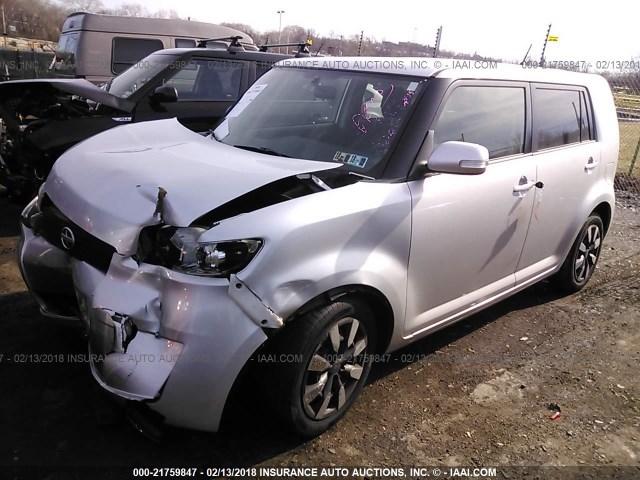 JTLZE4FE3A1117980 - 2010 TOYOTA SCION XB ვერცხლისფერი ფოტო 2