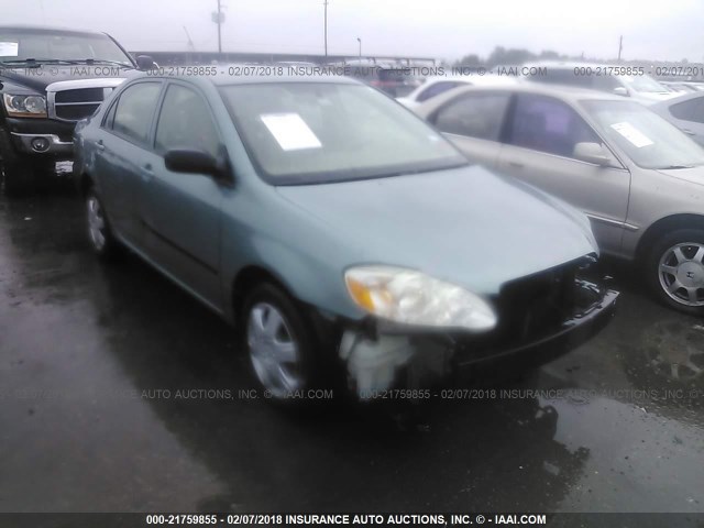 1NXBR32E46Z640797 - 2006 TOYOTA COROLLA CE/LE/S GREEN photo 1