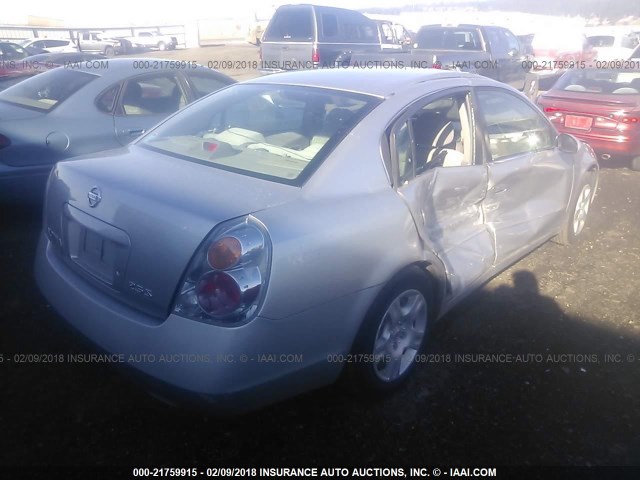 1N4AL11D13C170881 - 2003 NISSAN ALTIMA S/SL SILVER photo 4